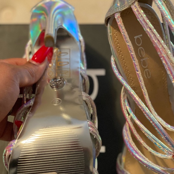 BEBE Geneva Sandal Heel - Picture 2 of 4